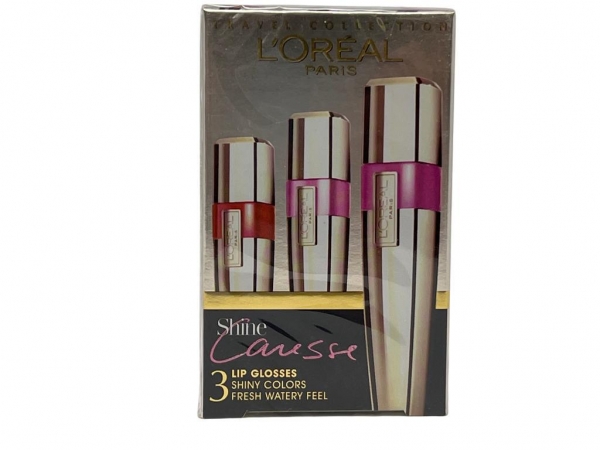 L’Oréal Shine Causse Lippenstift Set 3 x 6 ml #300 Juliet - #102 Romy - #400 Eve 3er Pack NEU OVP