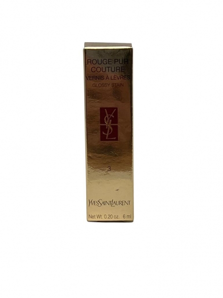 Yves Saint Laurent Glossy Stain Lippenstift #03 Brun Cachemire 6 ml NEU OVP